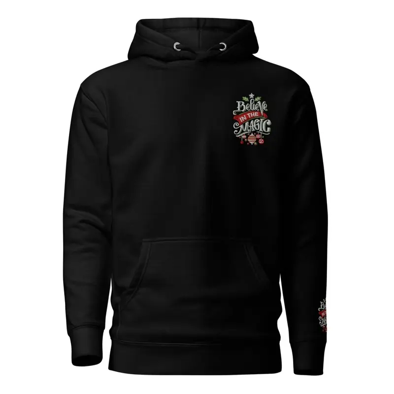 Believe in the Magic Embroidered Hoodie